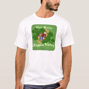 Nappin Valley Cheeky Napa Travel Tecknad T-shirt