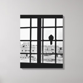 Napping Dove Canvastryck