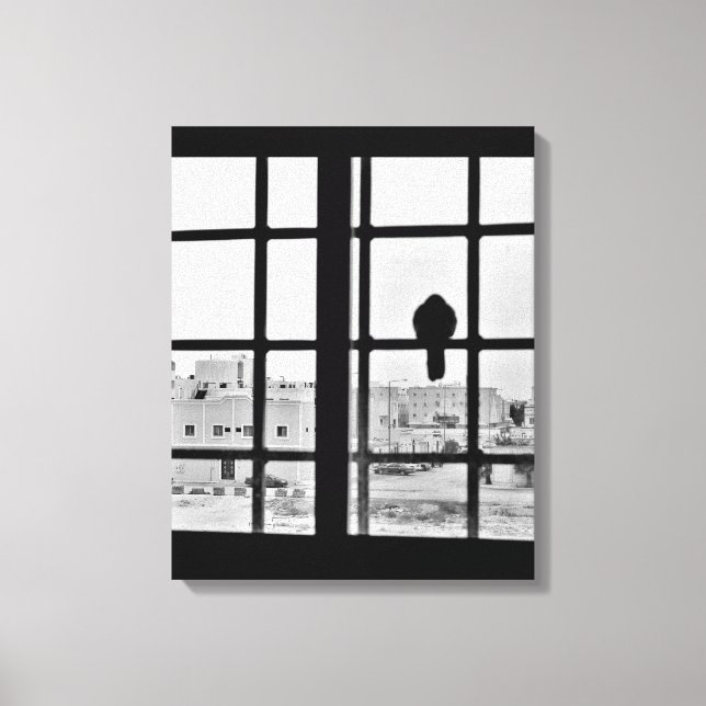 Napping Dove Canvastryck (Framsida)