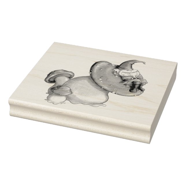 Napping Gnome Stämpel (Stämpel)