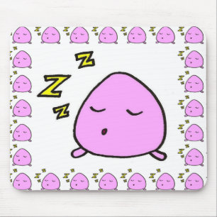 Napping Guy Mousepad Musmatta