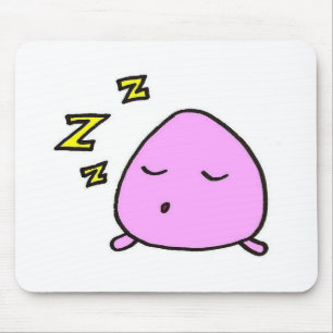 Napping Guy Mousepad Musmatta