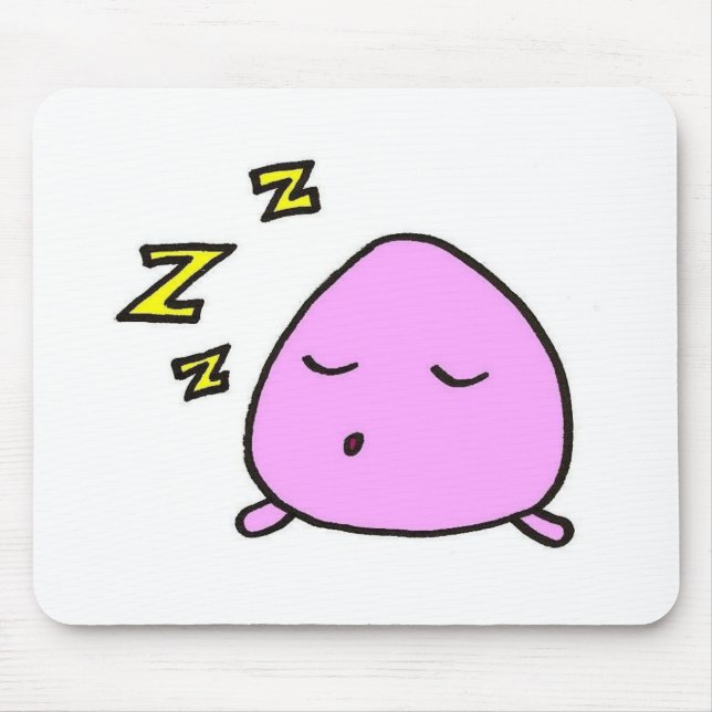 Napping Guy Mousepad Musmatta (Framsidan)