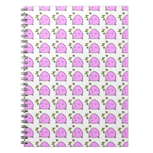 Napping Guy Notebook Anteckningsbok Med Spiral