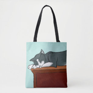 Napping Kattunge Tygkasse
