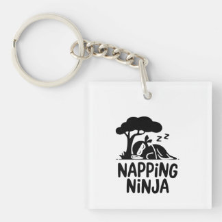 Napping Ninja - Cute Sömnig Ninja Art Funny Ssov