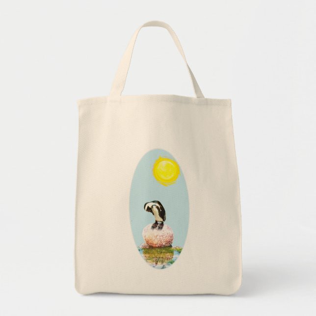 Napping Penguin i Sol Tygkasse (Framsidan)