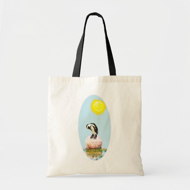 Napping Penguin i Sol Tygkasse (Framsidan)