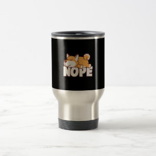 Napping shiba inu Ljusgåva av lustig lata Resemugg
