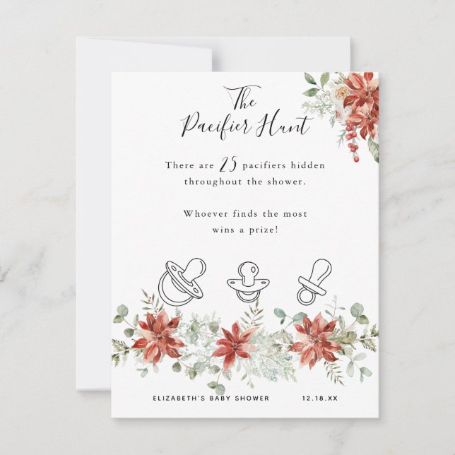 Nappjakten | Baby Shower Lek (Framsida)