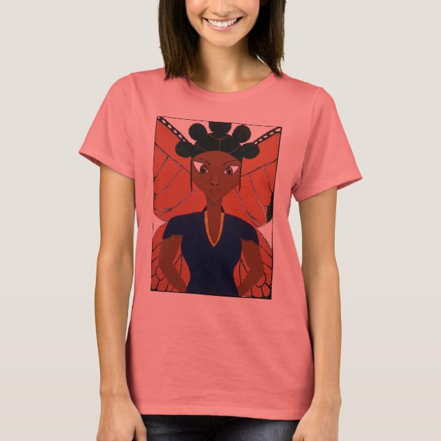 Napptural Butterfly T Shirt (Framsida)