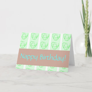 Nappy Birthday! Kort