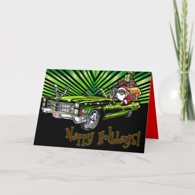 Nappy Helgdagar! Helgkort (Framsida)