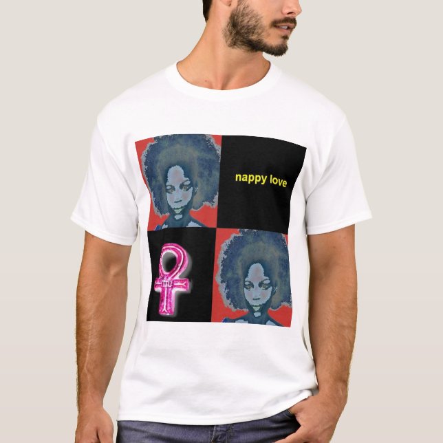 NAPPYKÄRLEK TEE SHIRT (Framsida)