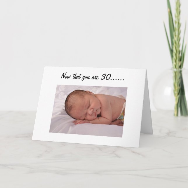 NAPS ELLER TID TILL PARTY-BIRTHDAG KORT (Framsida)