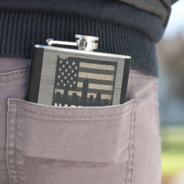 Naptown Born och upphöjd kolv Fickplunta