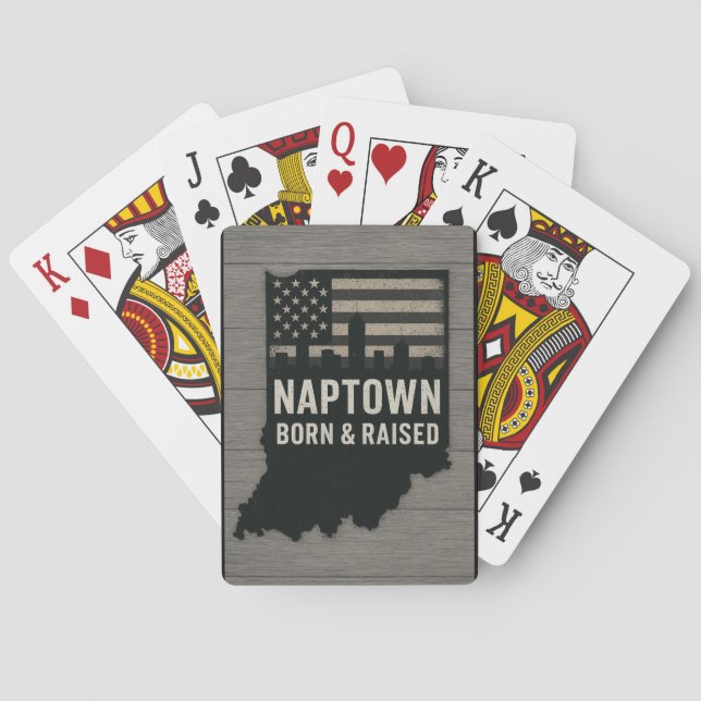 Naptown Born & Raising Card Deck Casinokort (Baksidan)
