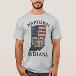 Naptown Indiana Monument Circle Tee