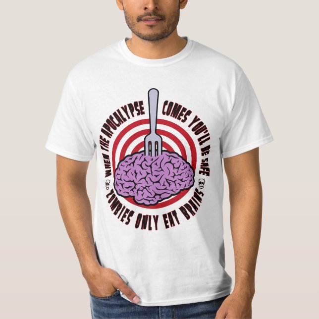 När apokalypset kommer tee shirt (Framsida)