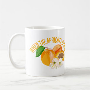 När Apricots Bloom Kaffemugg