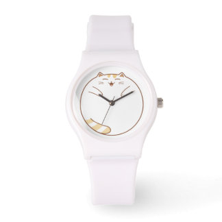 När är det dags? (Hängande katt) Armbandsur