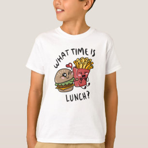 När är lunchen? t shirt