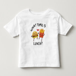 När är lunchen? t shirt
