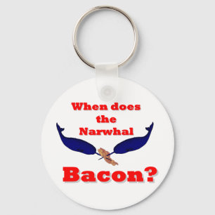 När är Narwhal-baconet? Nyckelring