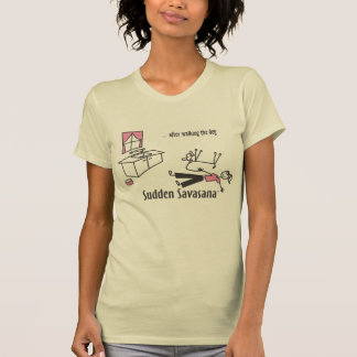 Når att ha gått hunden… t-shirt