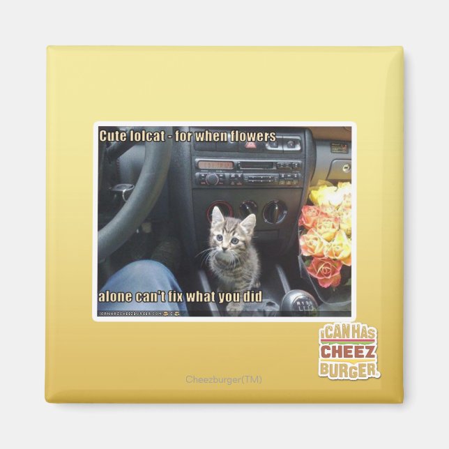 När blommor inte räcker magnet (Framsidan)