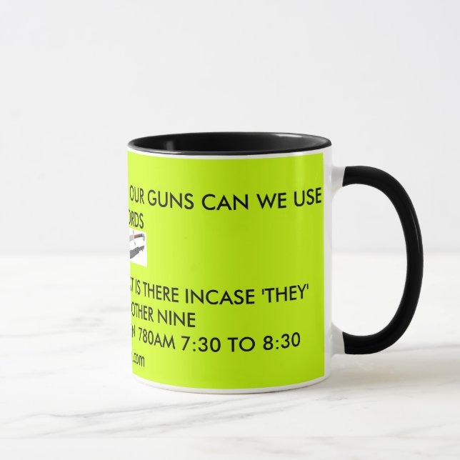 NÄR DE TAR AWAY OU… MUGG (Höger)