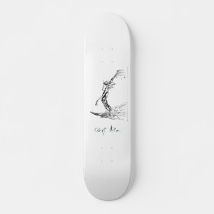 när det är lägenheten skateboard bräda 19,5 cm