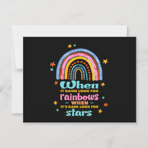 När det blir kvar, sök efter Rainbows Vykort