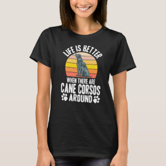 När det finns Käpp korsos runt T Shirt