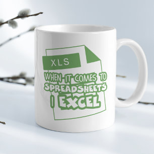 När det gäller kalkylblad I Excel-funktion Kaffemugg