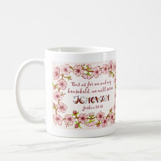 När det gäller mitt hus kommer vi att  Jehovah Mug Kaffemugg (Vänster)