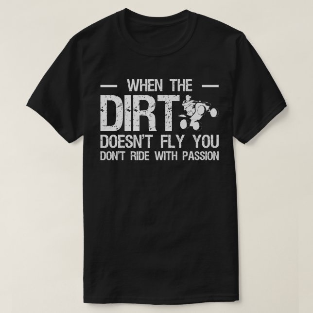 När det inte flyter så kör du inte med passio t shirt (Design framsida)