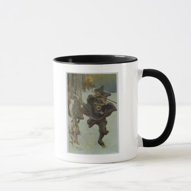 När det jagade doktorn Wilkinson Mugg (Höger)