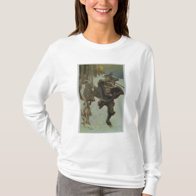 När det jagade doktorn Wilkinson Tee Shirt (Framsida)