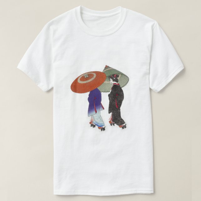 När det regnar öser det ner t shirt (Design framsida)