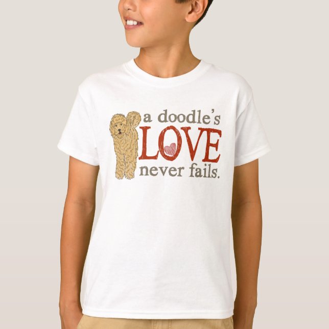 När din bästa vän är en Goldendoodle Tee (Framsida)