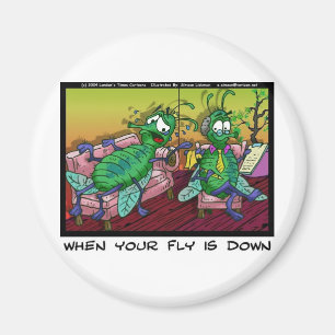 När din flygtur är nere Roliga psykiatripresenter  Magnet