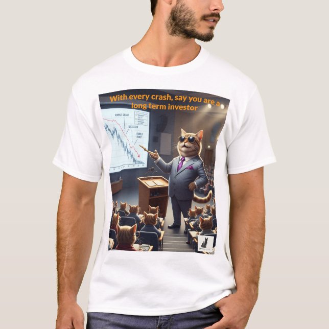När din handelsstrategi misslyckas t shirt (Framsida)