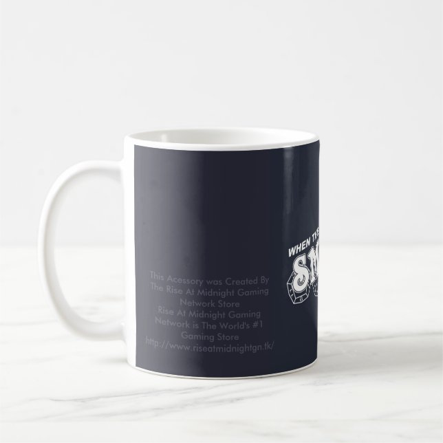 När DMEN ler, är den för sen - muggen Kaffemugg (Vänster)