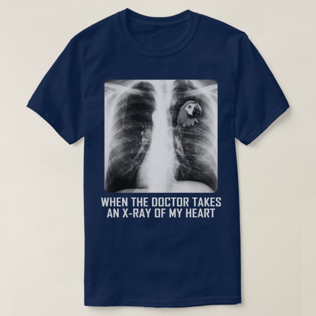 När Doktor tar en stråle från mitt hjärta till mor T Shirt (Design framsida)