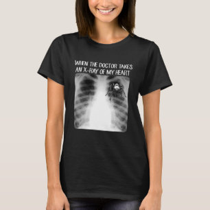 När doktorn tar röntgen på mitt hjärta Tarantula L T Shirt