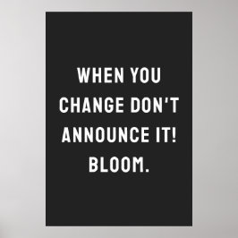 När du ändrar dig, säg det inte! poster