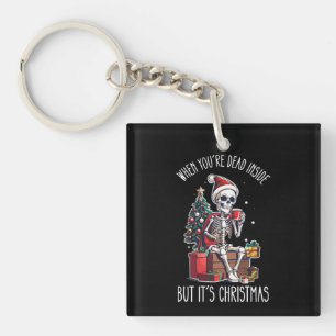 När du är död inuti men det är jul Skeleto