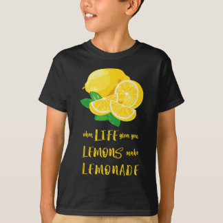 När du är i Ge blir lejonerna Lemonade Lem T Shirt