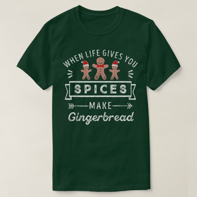 När du är i Ge, då kryddar du kryddbröd... T Shirt (Design framsida)